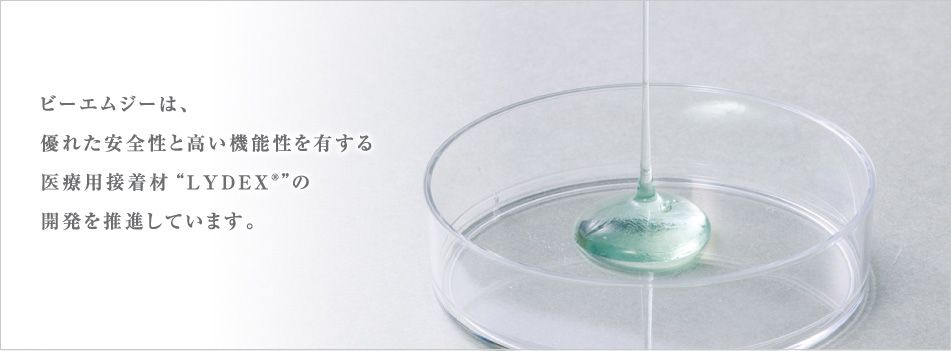 ビーエムジーの医療用生体内分解吸収性ポリマーは、ISO13485に適合した設備で生産され、“BioDegmer®”のブランドで全世界に供給されています。